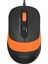 A4 Tech FM10 Optik 1600 Dpı,4 Buton, Çözünürlük Ayarlamalı Siyah/turuncu Mouse 1