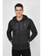 Erkek Kapitone Modelli 3 Iplik Kapüşonlu Sweatshirt BGL-ST04865 1