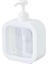 Plastik Sıvı Sabunluk, Beyaz Renk, 500 ml (1) 3