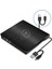 Harici DVD Rw External Taşınabilir Ultra Ince USB 3.0 CD DVD Yazıcı Okuyucu 1