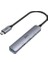 Type-C 4 Portlu USB 3.0 / USB 2.0 Çoklayıcı Dönüştürücü Hub 2