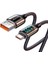 US-SJ544 Dijital Göstergeli,çipli,örgülü,1.2m Pd 66W USB To Type-C Hızlı Şarj ve Data Kablosu 3