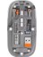Şeffaf Kablosuz Mouse USB Reciever ile Bağlan Modern Transparan Tasarım ile Tarzını Yansıt M233 (Gri) 1