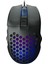 MS107 Kablolu Rgb LED Aydınlatmalı 103 gr Ağırlık Terleme Önleyici Malzeme Delikli Tasarım Optik Sensör 3200DPI 7 Tuşlu Oyuncu Mouse Siyah 1