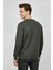 Erkek Sıfır Yaka Selanik Sweatshirt Regular Kalıp BGL-ST04870 2