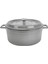 Metal Premium Serisi - Döküm Yuvarlak Tencere, 28 Cm, Majolik Gri 1