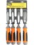 56135 4pcs Crv Chisel Set, /orange 1