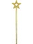 Altın Renk Yıldız Peri Asası Peri Değneği 34 cm 1 Adet - Lisinya 4