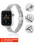 Apple Watch 4/5/6/7/8/9/10/se/ultra/ultra2/ultra3 44MM/45MM/49MM ve Seri 10/11 46MM Uyumlu Metal Kordon 5