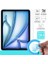 iPad Air 11 2025 (A3266-A3267) Cam Ekran Koruyucu [ipad Air 11 2025 ile Uyumlu Ekran Koruyucu - Şeffaf] 2