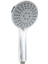Duş Başlığı - 5 Farklı Püskürtmeli Masaj Etkili Duş Seti Başlığı - Dayanıklı Paslanmaz Abs El Duşu/ 1