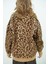 Leopar Desen Triko Hırka 2