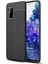 Galaxy S20 Fe Için Kılıf Deri Dokulu Silikon Siyah [galaxy S20 Fe ile Uyumlu Kılıf - Siyah] 3