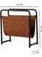 Alpa Deri Kumaşlı Dergilik, Kitaplık – Metal Çerçeveli Modern Gazetelik / Organizer 5