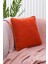 Renk Seçenekli Hardal Biyeli Turuncu Kırlent Kılıfı Dekoratif Düz Sade Panoroma Panbiy Turuncu Hardal 45X45 1