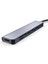 Fc-17 Type-C To 3*usb 3.0 4K Ultra Hd HDMI Sd Tf Kart Girişli 7ın1 Çevirici Hub 1