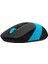 FG10 Kablosuz Optik 2000 Dpı Mouse, 4 Yönlü Scroll, Siyah Mavi 2
