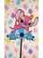 Stitch Mavi Pembe Pasta Süsü 2