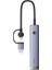 Ultrajoy Series 4-Port Hub Aır Space Grey（usb-A&type-C To USB 3.0 * 4+TYPE-C5V） 1