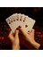 Boy Plastik Poker Oyun Kağıdı (Casino Playing ) (Kırmızı) 2