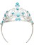 Mavi Taşlı Elsa Çocuk Tacı Prenses Tacı Kraliçe Tacı 16X14 cm 4