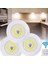Uzaktan Kumandalı 3 Lü Spot LED Lamba Kablosuz Pilli Işıldak ( Lisinya ) 1