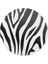 Şık Zebra Desenli Yuvarlak Mouse Pad - Mousepad - Mouse Pad - Fare Altlığı 2
