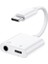 Type-C To 3.5 mm Kulaklık ve Şarj Dönüştürücü Aynı Anda Kulaklıktan Müzik Dinleyin ve De Şarj Edin Çift Çıkışlı Adaptör Yüksek Hızlı Şarj ve Ses Aktarımı 1
