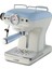 Espresso Kahve Makinesi Mavi 1389/15 - Süt Köpürtme Başlığı, 900 Watt, 0,9 Litre Su Tankı, Damlama Tepsisi ve Tutucu, Bekleme Fonksiyonu 2