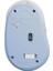 SM-BT42 USB Beyaz/mavi 3in1 Bluetooth ve 2.4ghz Şarj Edilebilir Kablosuz Mouse 2