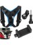 Aksiyon Kamera ve Telefon Tutucu Kask Aparatı Gezi Seyahat ve Sürüşlerde Kullanmak Için Cep Telefonu Kask Tutucu (Tüm Modeller Ile Uyumlu) X001 2