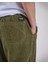 Fitilli Kadife Loose Fit Beli Lastikli Pantolon 4