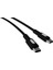 Type C-C Power Delivery Hızlı Şarj Kablosu, Siyah Kablo, Beyaz/siyah Uçlar (150 Cm) 2