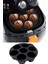 Airfryer Silikon 7&apos;li Muffin Kek Kalıbı - Kek ve Çörek Pişirme Kabı Silikon Kalıp Siyah - (Bpa ) 1