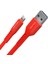 C40 Lightning To Usb-A 12W Hızlı Şarj ve Data Kablosu 2.1m Kırmızı 1