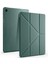 ile Uyumlu Kalem Bölmeli Trifolding Cover Tablet Kılıf Katlanabilir Standlı Otomatik Uyku Modlu Darbe Emici Ince Tasarım (Yeşil, Galaxy Tab A9 Plus X210) 1