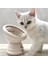 Kedi Mama Ve Su Kabı Seti, Yüksek, Beyaz, Kedi, Özel, Yeni, Beyaz, Pati, Cat,cat Food, White, Water 2