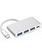 Type-C USB 3.0 3 Port Çoğaltıcı Dönüştürücü Çevirici,, Type C USB Çoklayıcı 1
