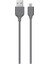 Micro USB 120CM Şarj Kablosu, Gri 2
