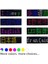 Matrix Kayan LED Yaka Rozeti Mobil Kontrollü Dijital Etiket 9×3cm ( Lisinya ) 4