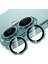 16 ve 16 Uyumlu Kamera Camı Lens Halka Set - Yeşil 1