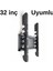Sabit Tv Askı Aparatı – 32 Inç Uyumlu – Maksimum 40 kg Taşıma Kapasitesi 1