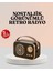 Buğz Bluetooth’lu Retro Radyo – Fm Destekli Nostaljik Hoparlör 1