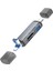 Gn-26 3 In 1 Otg Kart Okuyucu USB - Micro USB - Type-C Hub 1