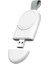 Manyetik Kablosuz Şarj Cihazı, 2W, USB Bağlantılı, Taşınabilir, Beyaz 1