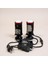 H4 Mercekli LED Zenon Prime 60W Güç 23.000 Lümen LED Zenon Şimşek Etkili 12-24V Uzun Ömürlü Güçlü Çizgisel Odak 3