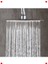 Kare Slim Tepe Duş Başlığı - Paslanmaz Metal (20X20 Cm) 1
