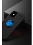 iPhone 12 Mini Kılıf Range Yüzüklü Silikon - Siyah-Mavi 2