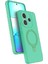 Xiaomi Redmi Note 14 4g Regal Magsafe Standlı Kapak - Yeşil 1