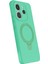 Xiaomi Redmi Note 14 4g Regal Magsafe Standlı Kapak - Yeşil 2